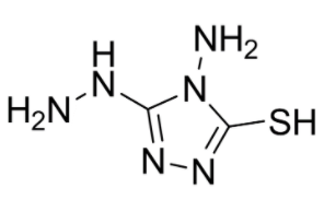 4-氨基-3-联氨-5-疏基-1,2,4-三氮杂茂(测甲醛)