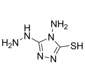 4-氨基-3-联氨-5-疏基-1,2,4-三氮杂茂(测甲醛)