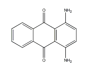 1,4-二氨基蒽醌结构式