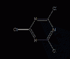 氰脲酰氯结构式