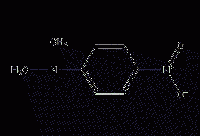 N,N-二甲基-4-硝基苯胺结构式