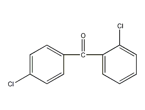 2,4'-二氯甲酮结构式