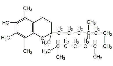 d-α-生育酚结构式