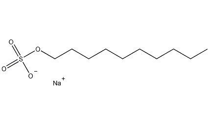 正癸基硫酸钠结构式