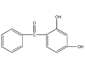 2,4-二羟基苯甲酮结构式
