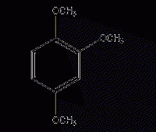 1,2,4-三甲氧基苯结构式