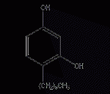 4-己基间苯二酚结构式