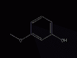 间甲氧基苯酚结构式