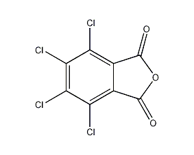 四氯邻苯二甲酸酐结构式