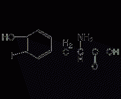 3-碘-L-酪氨酸结构式