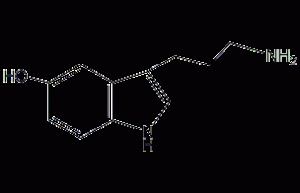 5-羟色胺结构式