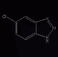 5-氯苯并三唑结构式