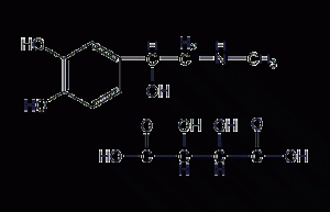 酒石酸肾上腺素结构式