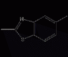 2,5-二甲基苯并噻唑结构式